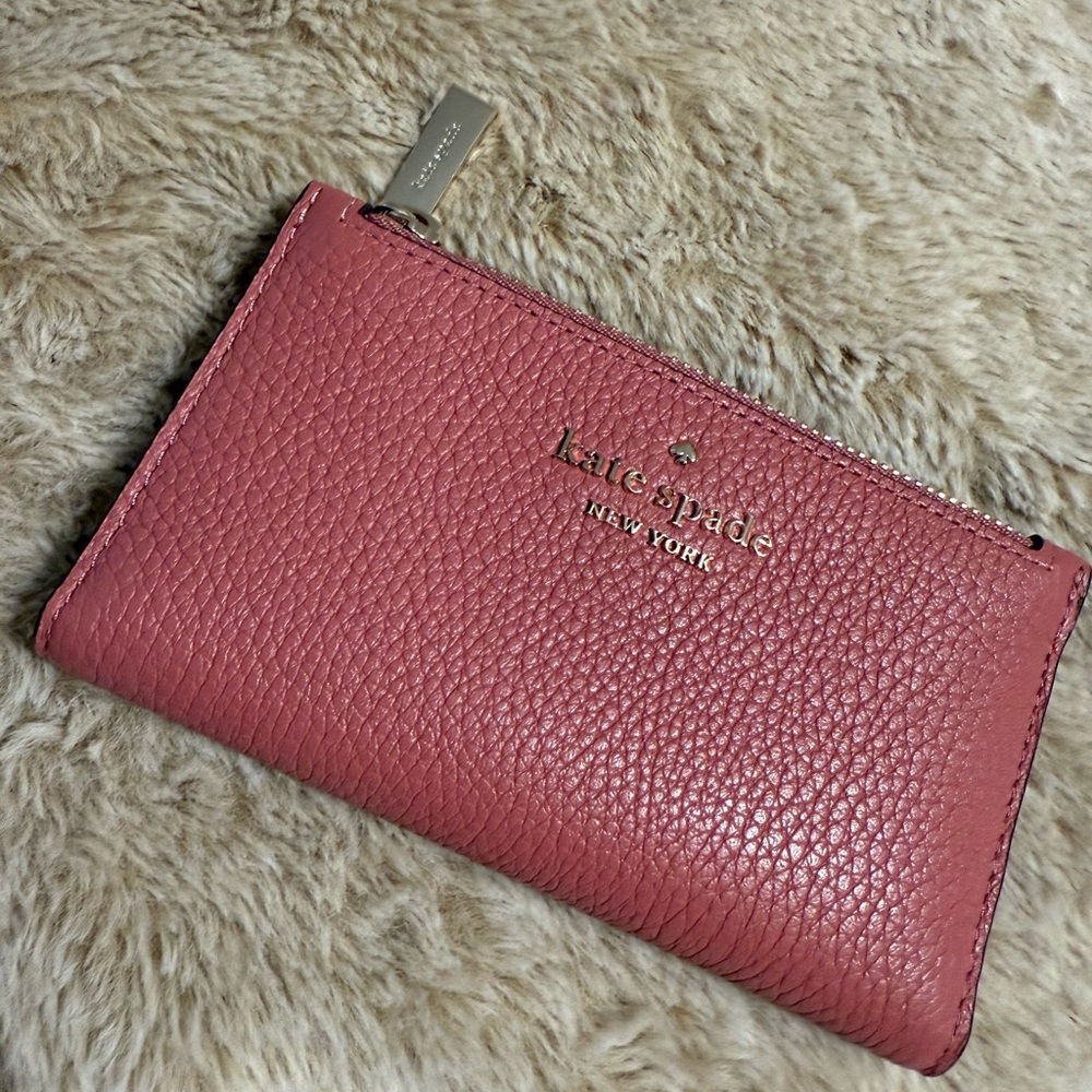 Kate Spade Pink Leather Wallet